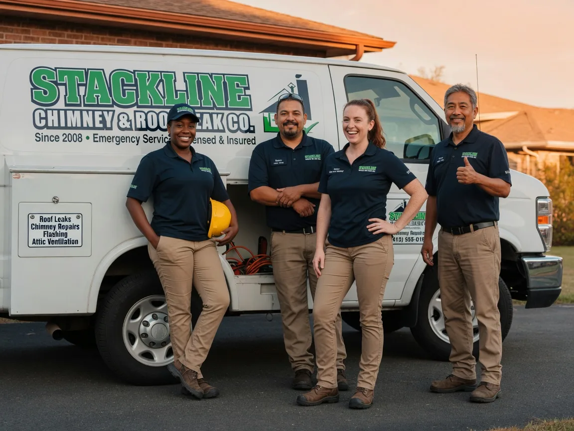 Chimney flashing repair company in Glocester, RI